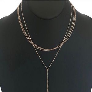 NWT Nine Lives Rhodium Wrap Choker